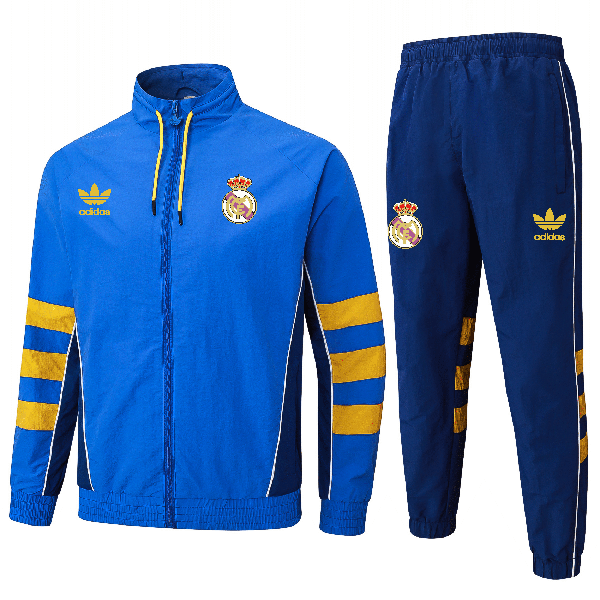 Conjunto Rompevientos Real Madrid 2025 2026 Azul Conjunto Rompevientos Real Madrid 2025 2026 Azul