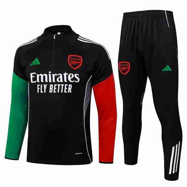 Sudadera De Training Arsenal 2025-2026 Negro 5 Sudadera Entrenamiento Arsenal 2025 2026 Negro