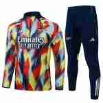 Sudadera Entrenamiento Arsenal 2025 26 Azul Rojo