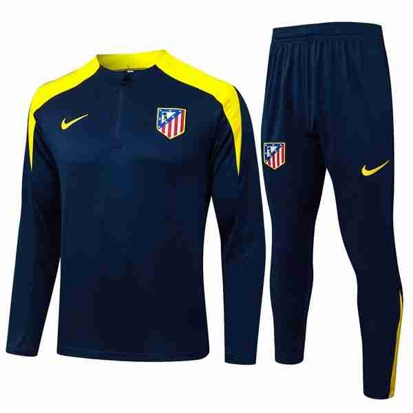 Sudadera De Training Atletico Madrid 2025-2026 Azul 5 Sudadera Entrenamiento Atlético De Madrid 2025 2026 Azul
