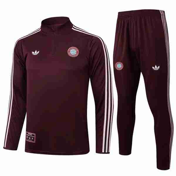 Sudadera De Training Bayern Munich 2025-2026 Rojo 5 Sudadera Entrenamiento Bayern Munich 2025 2026 Rojo