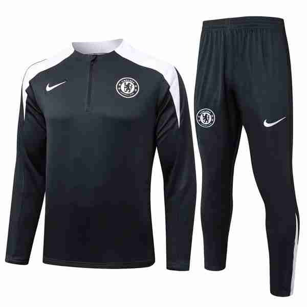 Sudadera De Training Chelsea 2025-2026 Negro 5 Sudadera Entrenamiento Chelsea 2025 2026 Negro