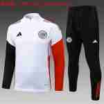 Sudadera Entrenamiento Niños Ajax De Ámsterdam 2025 2026 Blanco