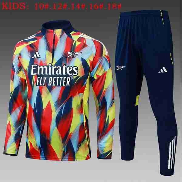 Ninos Sudadera De Training Arsenal 2025-2026 Azul Rojo 2 Sudadera Entrenamiento Niños Arsenal 2025 2026 Azul Rojo
