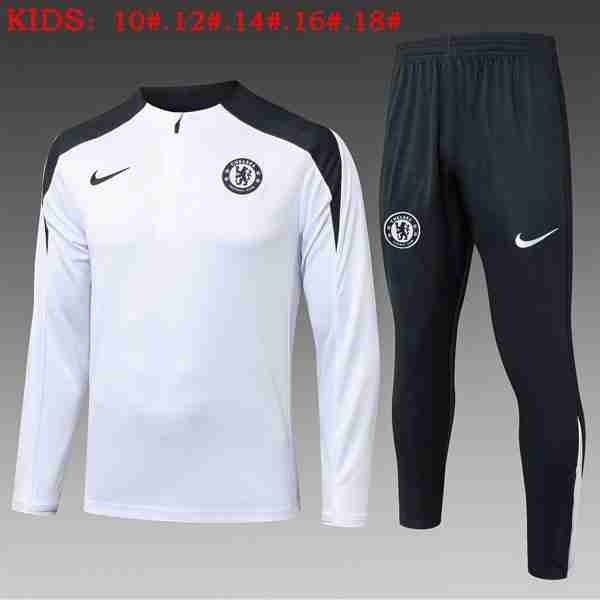 Ninos Sudadera De Training Chelsea 2025-2026 Blanco 5 Sudadera Entrenamiento Niños Chelsea 2025 2026 Blanco