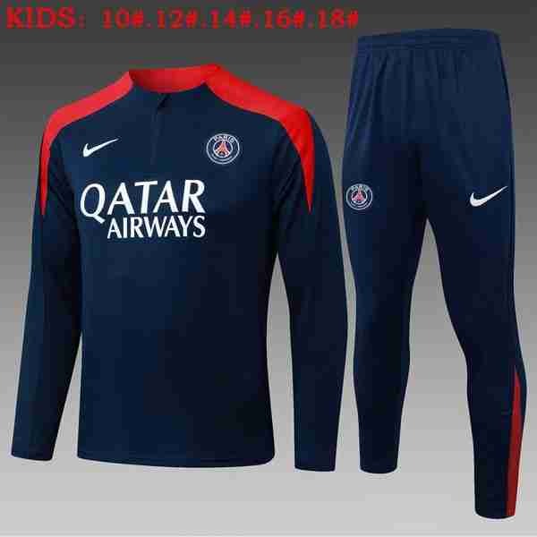 Ninos Sudadera De Training PSG 2025-2026 Azul 5 Sudadera Entrenamiento Niños Paris Saint Germain 2025 2026 Azul