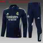 Sudadera Entrenamiento Niños Real Madrid 2025 2026 Marino Azul