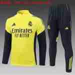 Sudadera Entrenamiento Niños Real Madrid 2025 26 Amarillo