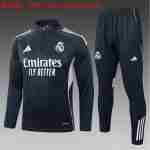 Sudadera Entrenamiento Niños Real Madrid 2025 26 Gris
