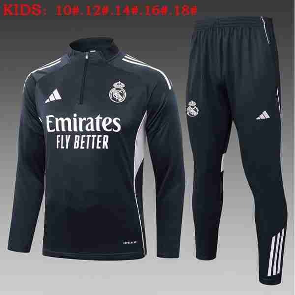 Ninos Sudadera De Training Real Madrid 2025-2026 Gris 5 Sudadera Entrenamiento Niños Real Madrid 2025 26 Gris