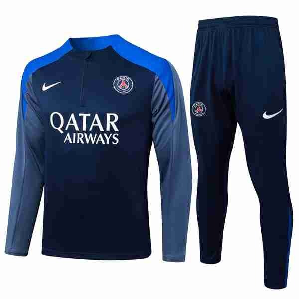 Sudadera De Training PSG 2025-2026 Azul 4 Sudadera Entrenamiento Paris Saint Germain 25 26 Azul