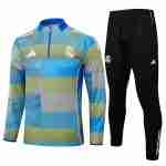 Sudadera Entrenamiento Real Madrid 2025 2026 Azul Gris