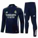 Sudadera Entrenamiento Real Madrid 2025 2026 Azul Verde
