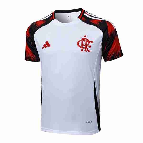 Camiseta Entrenamiento Flamengo 2025-2026 Blanco 3 Tailandia Camiseta Entrenamiento Flamengo 2025 2026 Blanco
