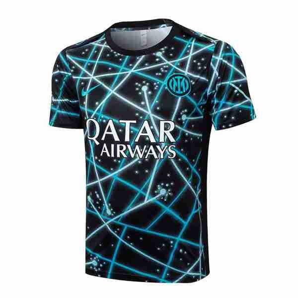 Camiseta Entrenamiento Inter Milan 2025-2026 Negro Azul 3 Tailandia Camiseta Entrenamiento Inter Milan 2025 2026 Azul