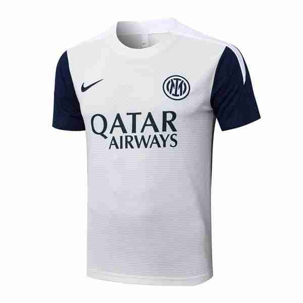Camiseta Entrenamiento Inter Milan 2025-2026 Blanco 3 Tailandia Camiseta Entrenamiento Inter Milan 2025 2026 Blanco