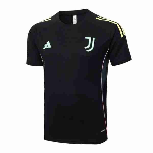 Camiseta Entrenamiento Juventus 2025-2026 Negro 3 Tailandia Camiseta Entrenamiento Juventus 2025 2026 Negro