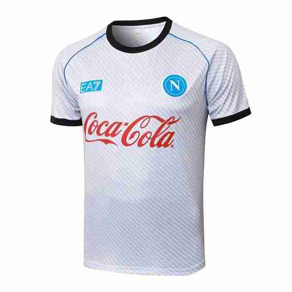 Camiseta Entrenamiento Napoli 2025-2026 Blanco 3 Tailandia Camiseta Entrenamiento Napoli 2025 2026 Blanco
