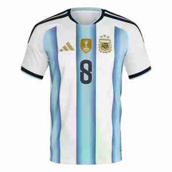 ACUNA NO.8 Camiseta Primera Argentina 2026 – Versión Jugador_1