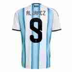 ALVAREZ NO.9 Camiseta Primera Argentina 2026 – Versión Jugador