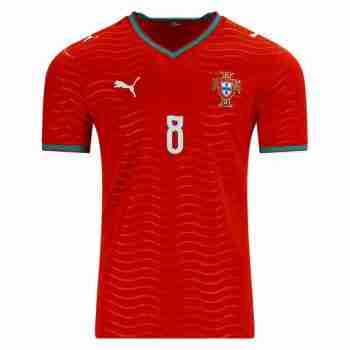 B. FERNANDES NO.8 Camiseta Primera Portugal 2026 – Versión Jugador_1