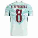 B. FERNANDES NO.8 Camiseta Segunda Portugal 2026 – Versión Jugador