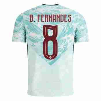 B. FERNANDES NO.8 Camiseta Segunda Portugal 2026 – Versión Jugador