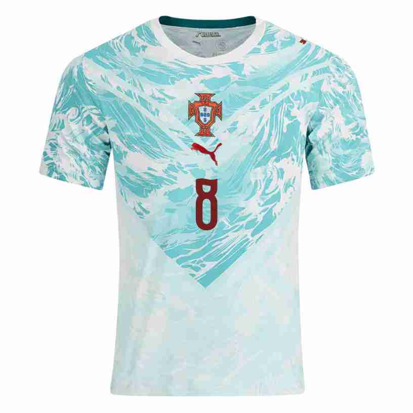 B. FERNANDES NO.8 Camiseta Segunda Portugal 2026 – Versión Jugador_1 B. FERNANDES NO.8 Camiseta Segunda Portugal 2026 – Versión Jugador_1