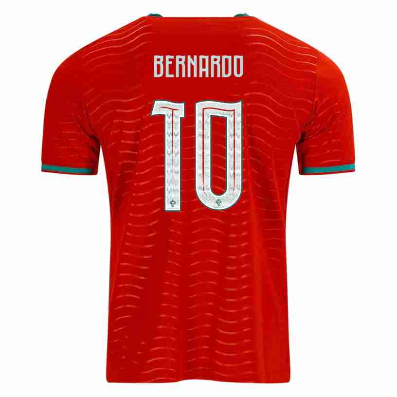 BERNARDO NO.10 Camiseta Primera Portugal 2026 – Versión Jugador BERNARDO NO.10 Camiseta Primera Portugal 2026 – Versión Jugador