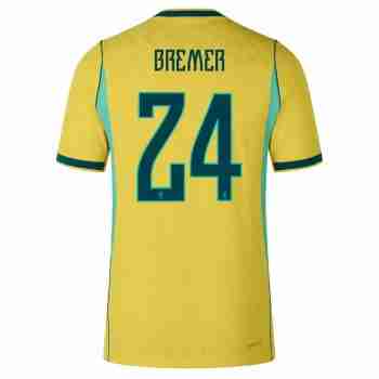 BREMER NO.24 Camiseta Primera Brasil 2026 – Versión Jugador