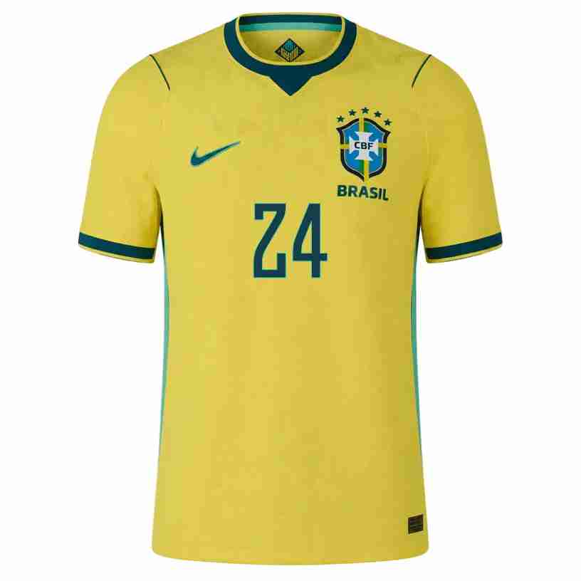 BREMER NO.24 Camiseta Primera Brasil 2026 – Versión Jugador_1 BREMER NO.24 Camiseta Primera Brasil 2026 – Versión Jugador_1