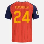 CUCURELLA NO.24 Camiseta Primera España 2026 – Versión Hincha