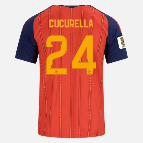 CUCURELLA NO.24 Camiseta Primera España 2026 – Versión Hincha CUCURELLA NO.24 Camiseta Primera España 2026 – Versión Hincha