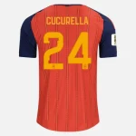 CUCURELLA NO.24 Camiseta Primera España 2026 – Versión Jugador