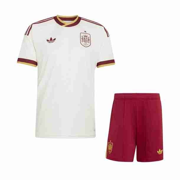 Camiseta Spain 2ª Niño 2026 Camiseta España Conjunto Niños Segunda 2026