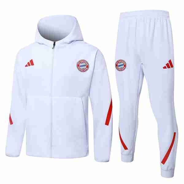 Chandal Con Capucha Bayern Munich 2026-2027 Blanco Chandal Con Capucha Bayern Munich 2026 2027 Blanco