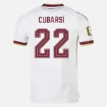 Cubarsí NO.22 Camiseta España Segunda Equipacion 2026 – Versión Jugador