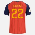 Cubarsí NO.22 Camiseta Primera España 2026 – Versión Hincha