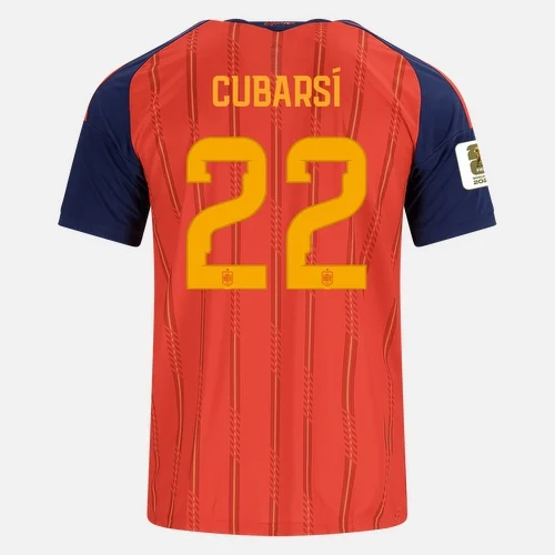 Cubarsí NO.22 Camiseta Primera España 2026 – Versión Hincha Cubarsí NO.22 Camiseta Primera España 2026 – Versión Hincha