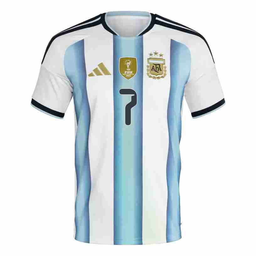 DE PAUL NO.7 Camiseta Primera Argentina 2026 – Versión Jugador_1 DE PAUL NO.7 Camiseta Primera Argentina 2026 – Versión Jugador_1
