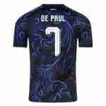 DE PAUL NO.7 Camiseta Segunda Argentina 2026 – Versión Jugador