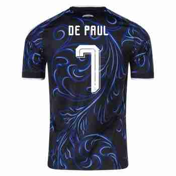 DE PAUL NO.7 Camiseta Segunda Argentina 2026 – Versión Jugador