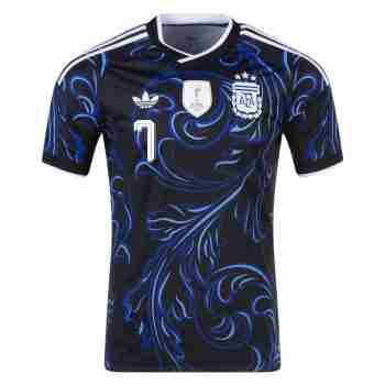 DE PAUL NO.7 Camiseta Segunda Argentina 2026 – Versión Jugador_1
