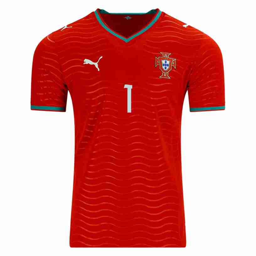 DIOGO COSTA NO.1 Camiseta Primera Portugal 2026 – Versión Jugador_1 DIOGO COSTA NO.1 Camiseta Primera Portugal 2026 – Versión Jugador_1