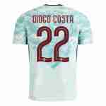 DIOGO COSTA NO.22 Camiseta Segunda Portugal 2026 – Versión Jugador