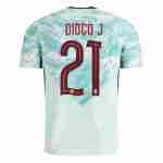 DIOGO J NO.21 Camiseta Segunda Portugal 2026 – Versión Jugador