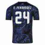 E.FERNANDEZ NO.24 Camiseta Segunda Argentina 2026 – Versión Jugador