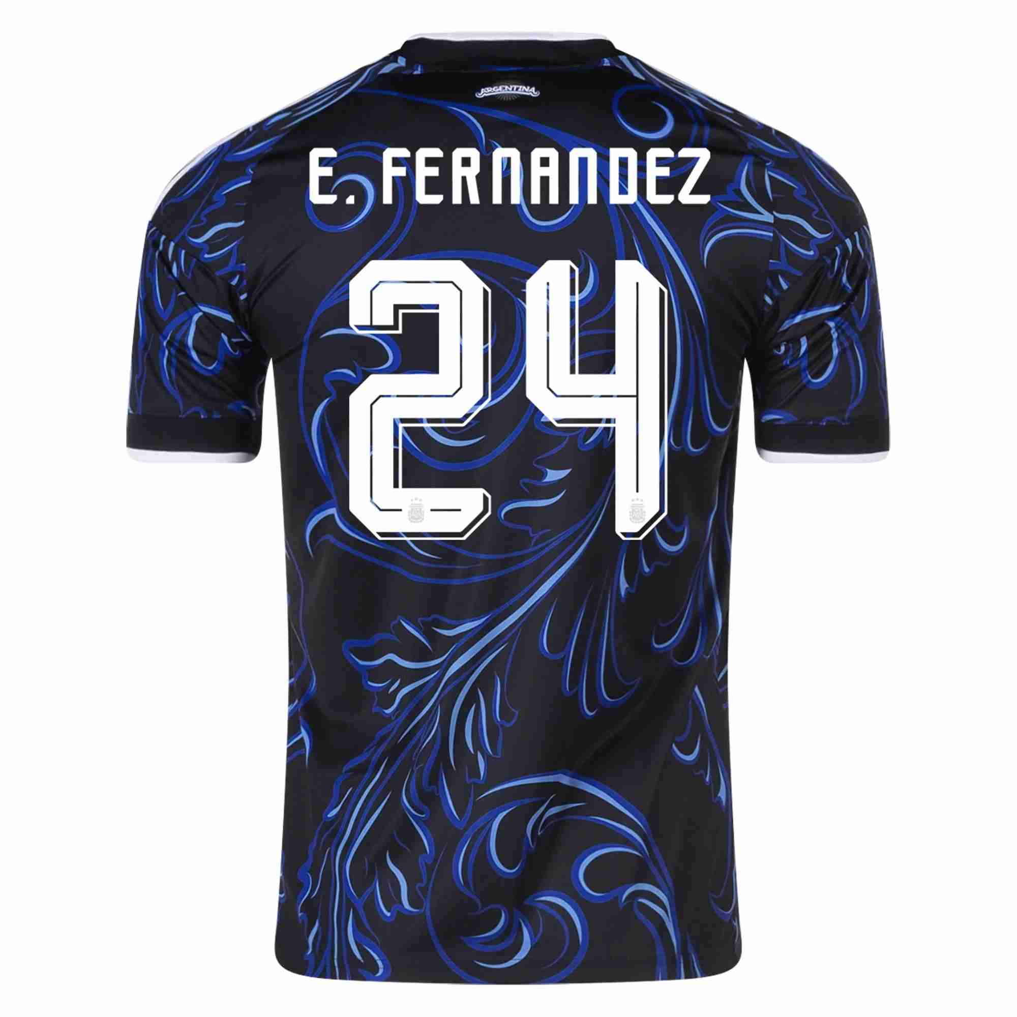 E.FERNANDEZ NO.24 Camiseta Segunda Argentina 2026 – Versión Jugador E.FERNANDEZ NO.24 Camiseta Segunda Argentina 2026 – Versión Jugador