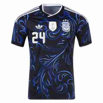 E.FERNANDEZ NO.24 Camiseta Segunda Argentina 2026 – Versión Jugador_1