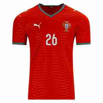 F. CONCEICAO NO.26 Camiseta Primera Portugal 2026 – Versión Jugador_1